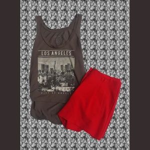 Fifth Sun|Los Angeles|High Low Tank Top